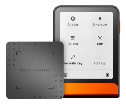 Portfel kryptowalut Ledger Flex Orange Crypto Hardware Wallet with Recovery Key LEDGERFLEX-ORANGE-RK